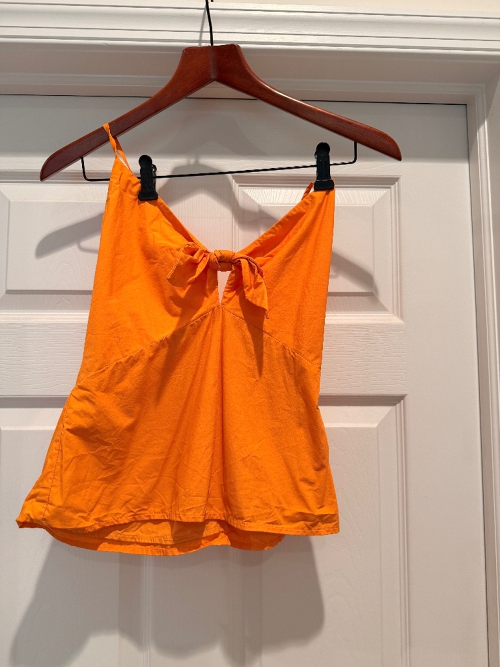 Banana Republic tie-front camisole tank top Festival Beach XS